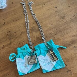 tree of life & arrow Pendant Necklaces set